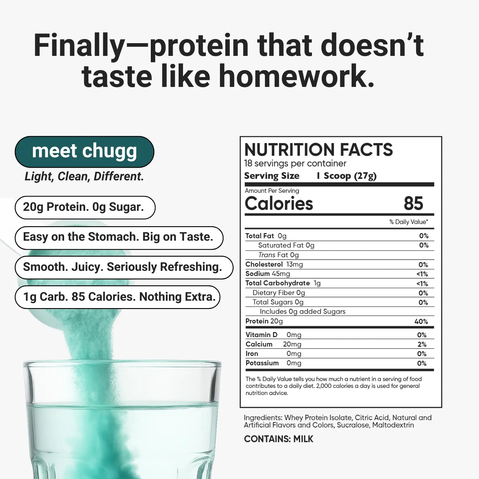Clear Protein Tropical Punch