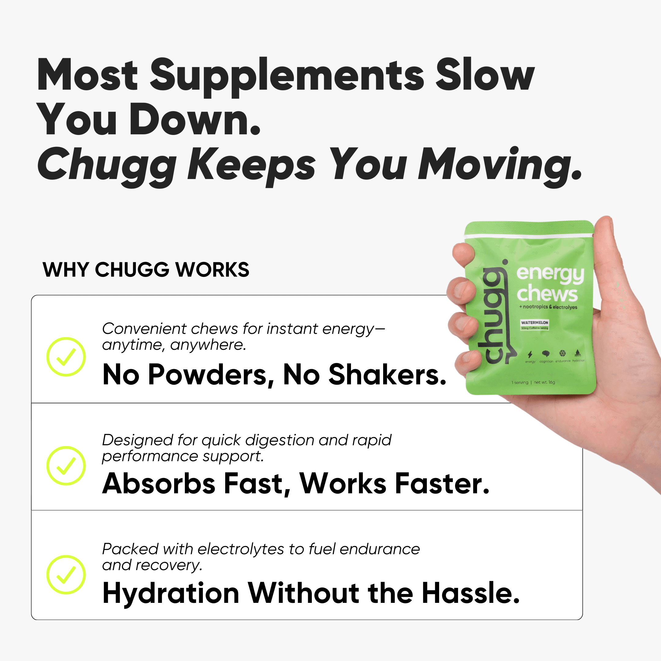 Energy Chews - Watermelon