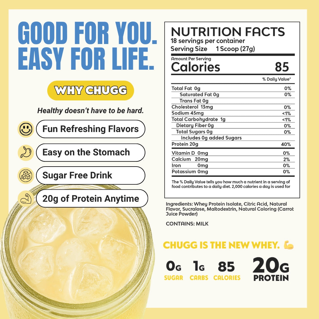 Clear Protein Lemon Sorbet